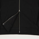Dime Cursive Zip Hoodie Black White