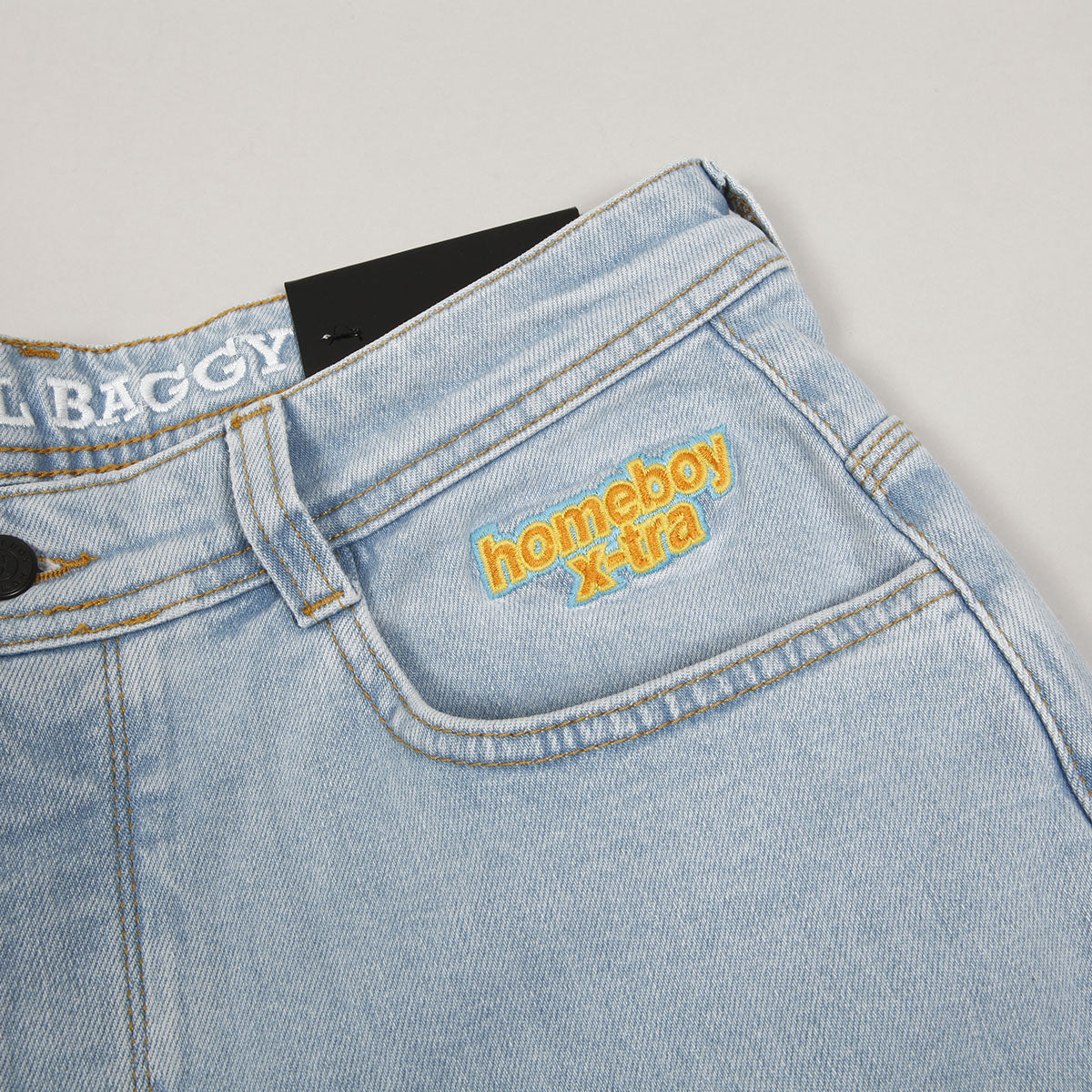 Homeboy Monster Gothic Denim Pants Moon