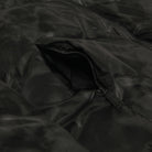 Dime Wavy Puffer Jacket Smoke Black