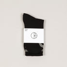 Polar Happy Sad Socks Black Grey