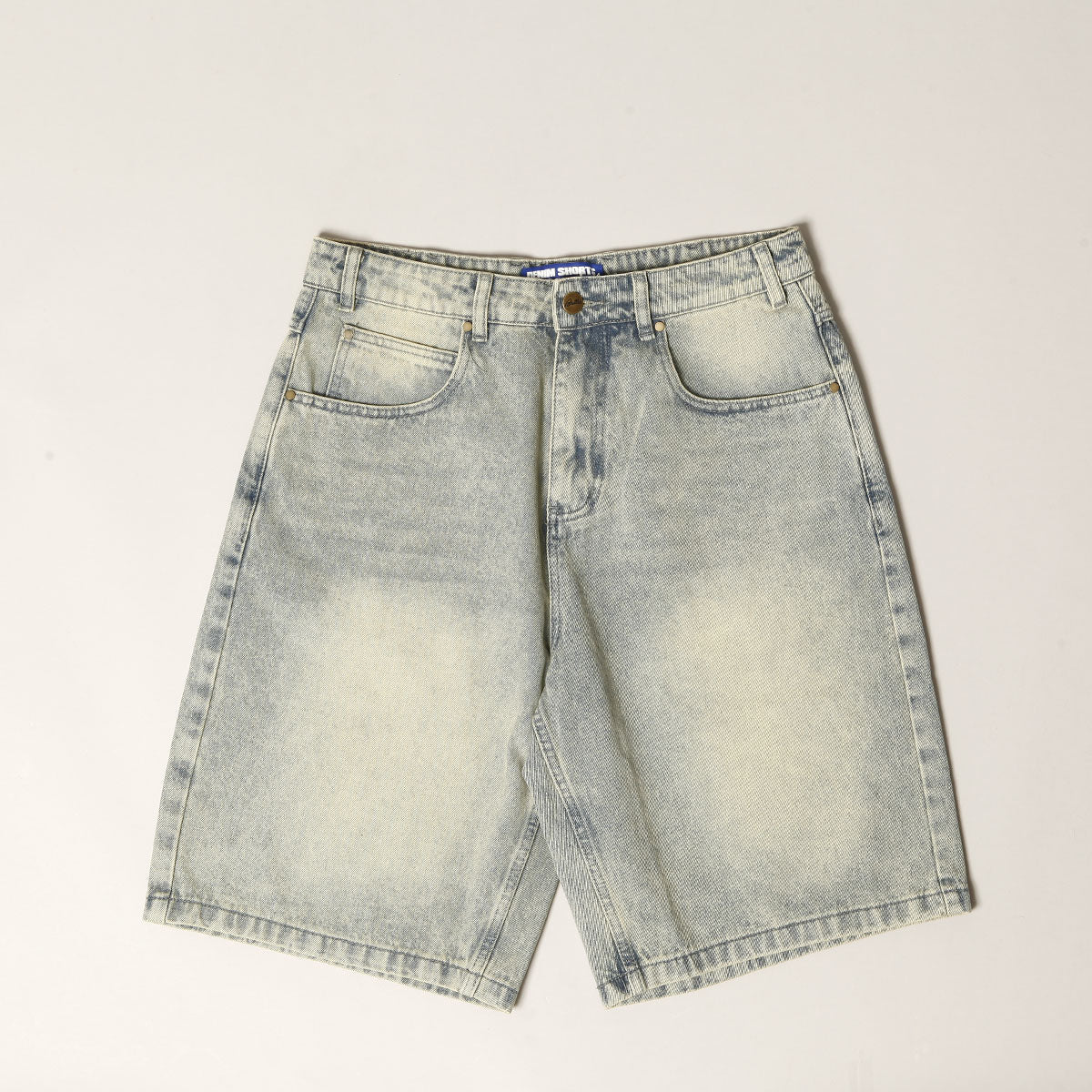 Butter Goods Scorpion Denim Shorts Light Blue