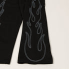 Butter Goods Flame Fleece Pants Black