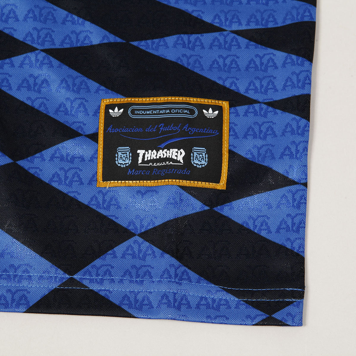 Adidas x Thrasher x AFA Jersey Black Blue