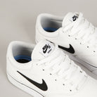 Nike SB Chron 2 Cnvs White Black