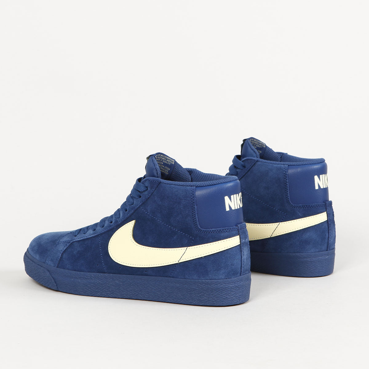 Nike SB Blazer Mid Coastal Blue Pale Yellow